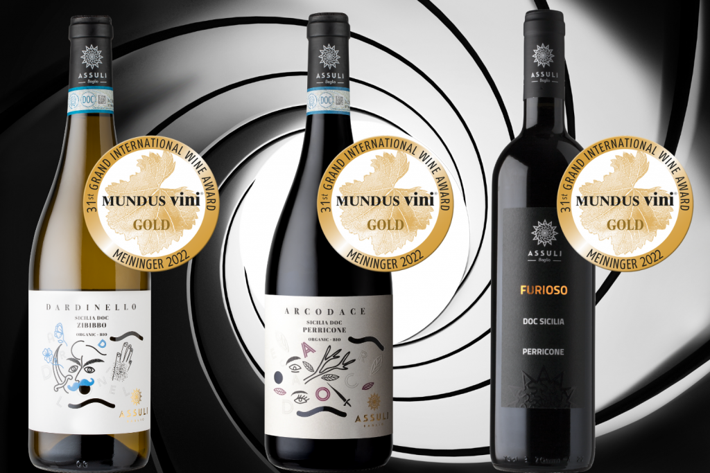 Triple gold medal at the Mundus Vini Competition